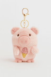 Мягкая игрушка - брелок &quot;Star piglet&quot;, mix, 11 см
