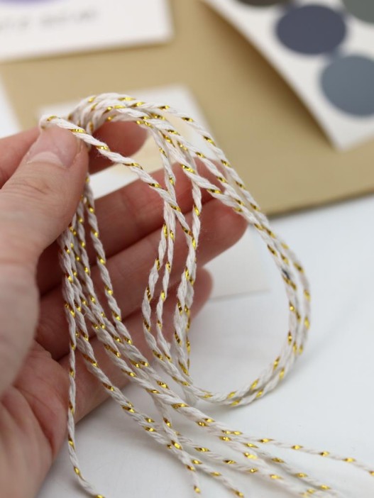 Упаковочный набор для подарков (2 листа+лента+открытка+5 наклеек)&quot;Earthy harmony&quot;,50x70см 