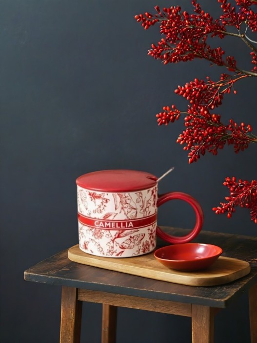 Кружка «Camelia», red (380 ml) 