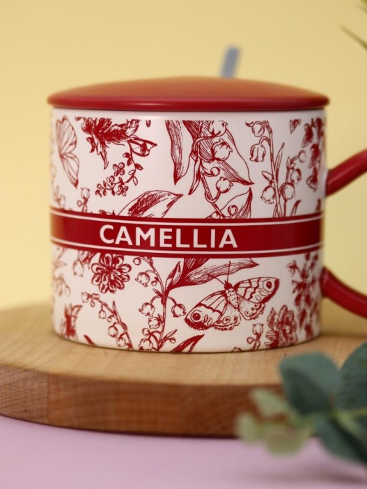 Кружка «Camelia», red (380 ml) 