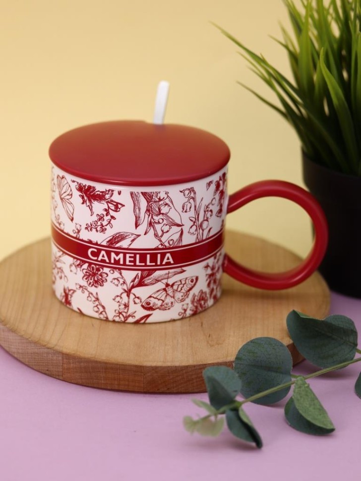Кружка «Camelia», red (380 ml)