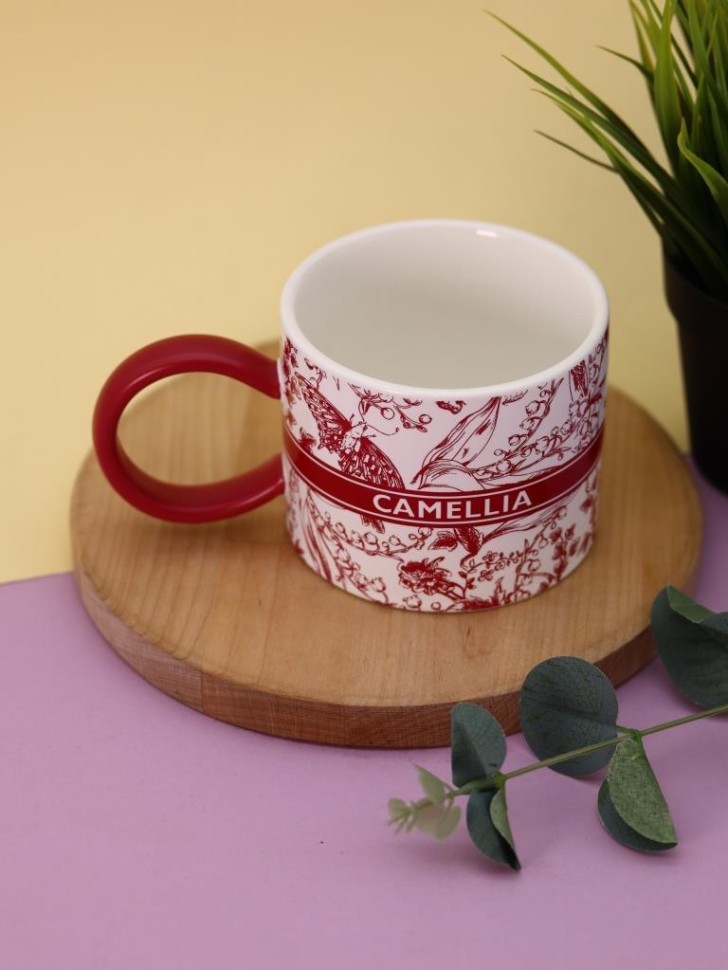 Кружка «Camelia», red (380 ml)