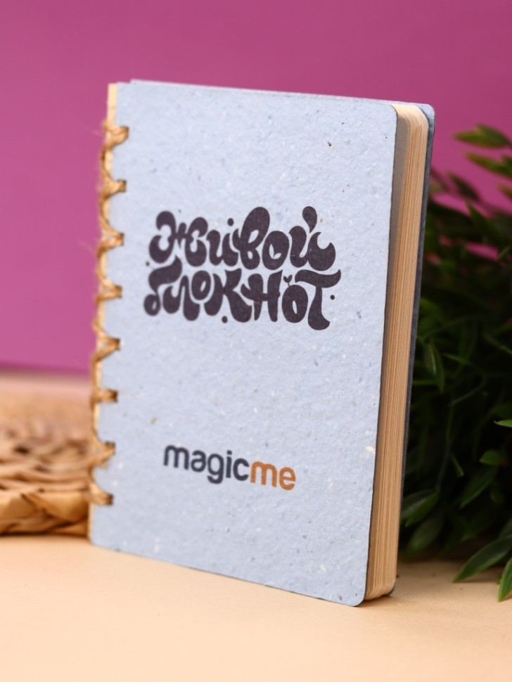 Живой блокнот "Magicme", синий