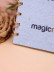 Живой блокнот "Magicme", синий