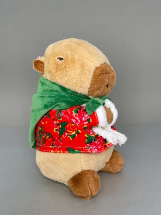 Мягкая игрушка "Capybara coat", 20 см 