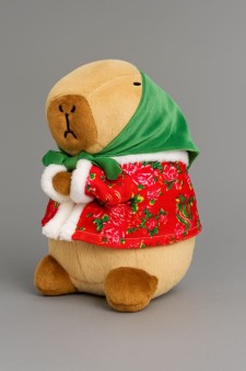 Мягкая игрушка "Шуба капибары", 20 см