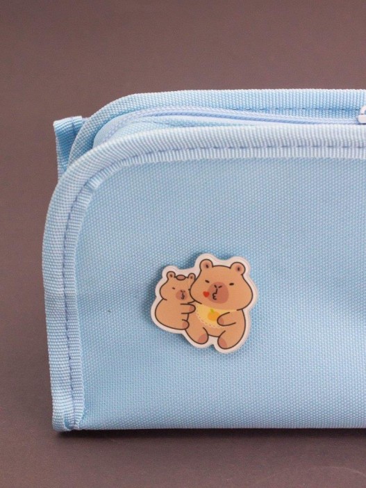 Значок акриловый iLikeGift &quot;Capybaras and the Duck&quot; 