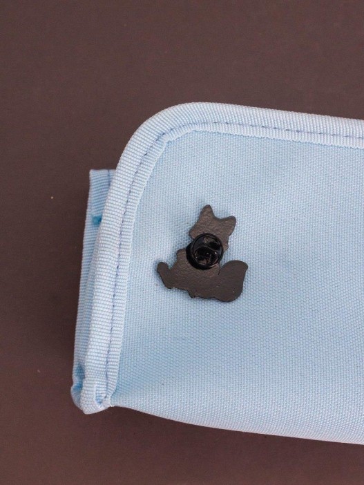 Значок металлический iLikeGift &quot;Gourmet fox&quot; 