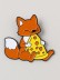 Значок металлический iLikeGift &quot;Gourmet fox&quot; 