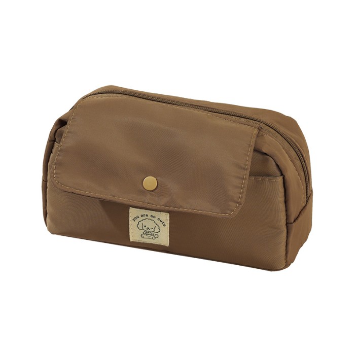 Пенал - косметичка &quot;You are so cute&quot;, brown (12*21*6,5 см) 