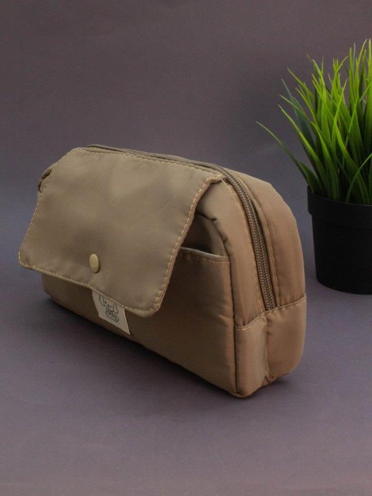 Пенал - косметичка &quot;You are so cute&quot;, brown (12*21*6,5 см) 