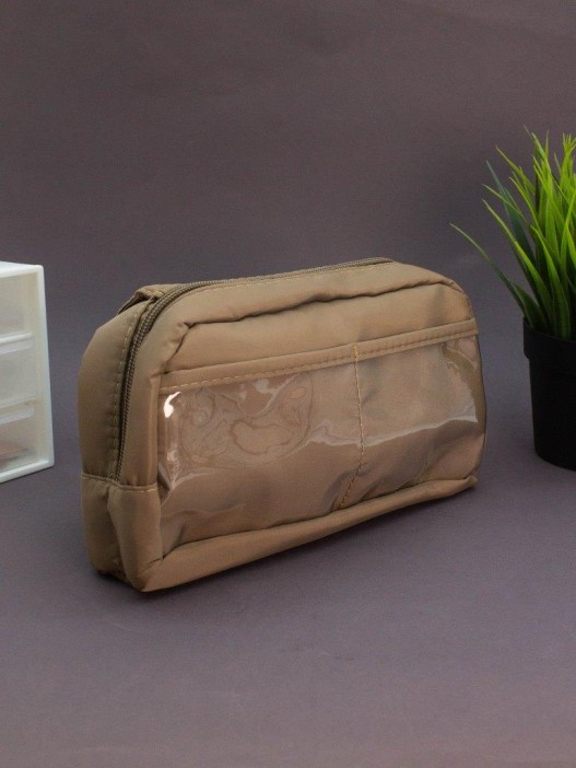 Пенал - косметичка &quot;You are so cute&quot;, brown (12*21*6,5 см) 