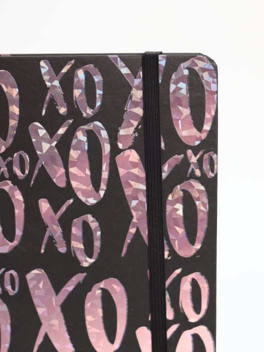 Блокнот (А5) &quot;XO metallic&quot;, black (14.5*21) 