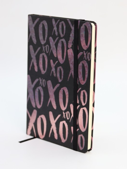 Блокнот (А5) &quot;XO metallic&quot;, black (14.5*21) 