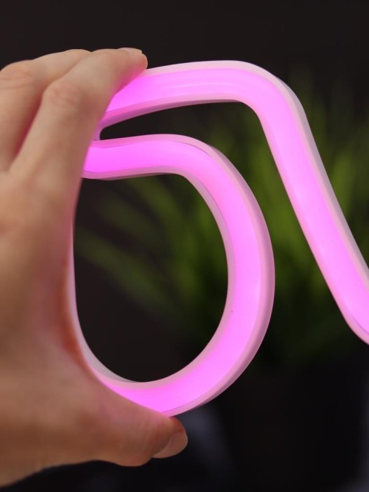 Неоновый подвесной ночник «Love», USB, розовое свечение (35х13 см) 