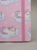 Блокнот (А5) "Unicorn on the cloud many", pink (14.5*21)