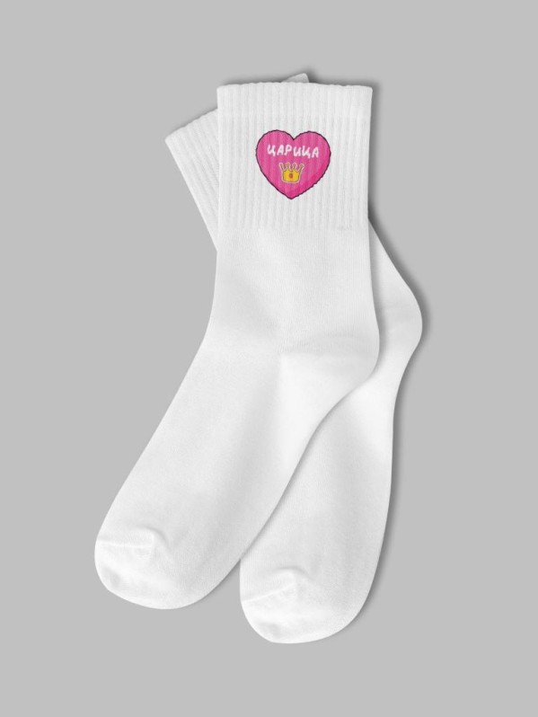 Носки женские «Царица», белый, р. 35-40 