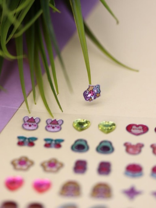 Наклейки для ушей &quot;Mermaid Nails&quot; (11,5*24 см) 