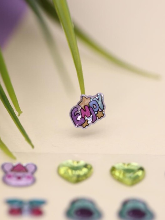 Наклейки для ушей &quot;Mermaid Nails&quot; (11,5*24 см) 