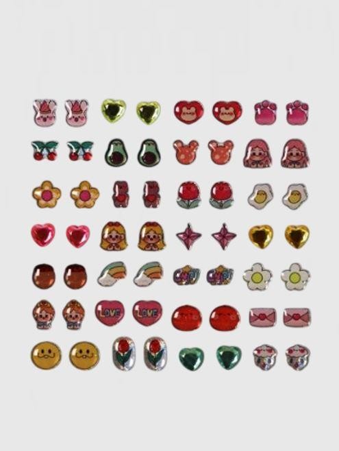 Наклейки для ушей &quot;Mermaid Nails&quot; (11,5*24 см) 