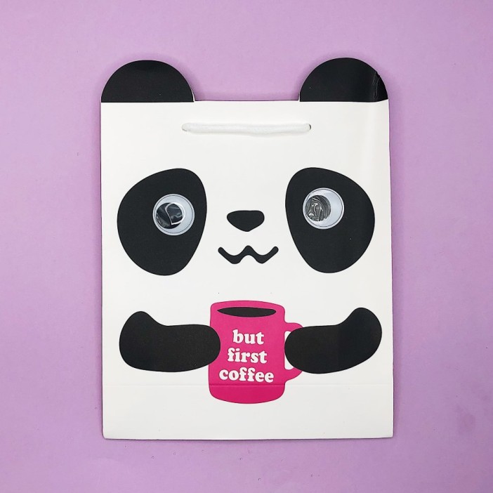 Подарочный пакет &quot;Panda&quot; (24*21*8) 
