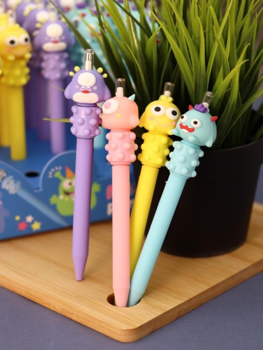 Ручка &quot;Monster party&quot;, mix, шоу-бокс 36 шт. 