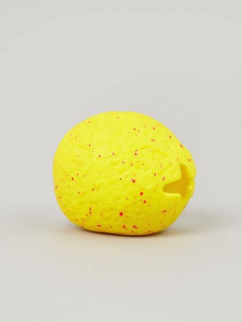 Мялка - антистресс «Dinosaur egg», yellow 