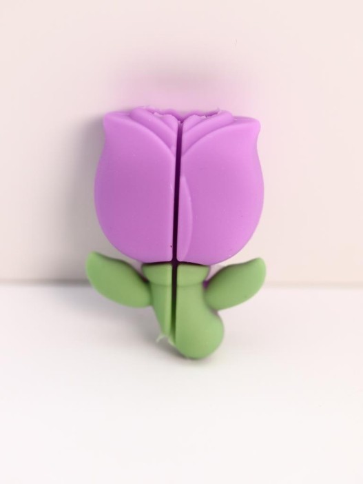 Защитная насадка для провода "Flower", purple 