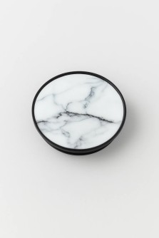 Попсокет "Marble", white