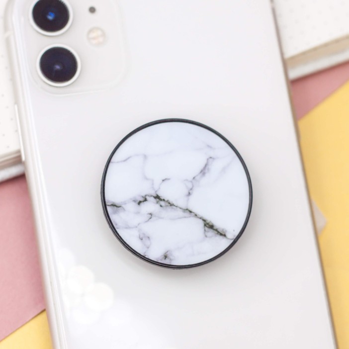 Попсокет &quot;Marble&quot;, white 