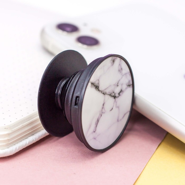 Попсокет &quot;Marble&quot;, white 