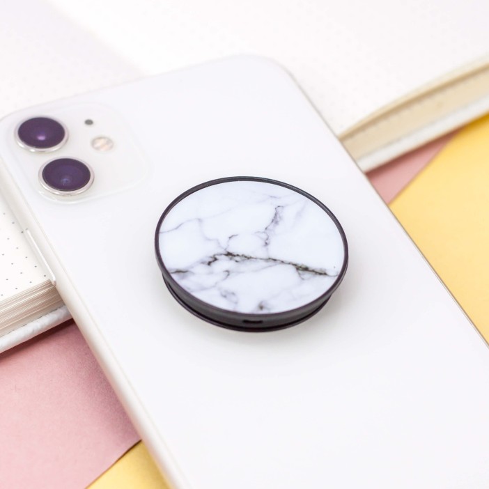 Попсокет &quot;Marble&quot;, white 