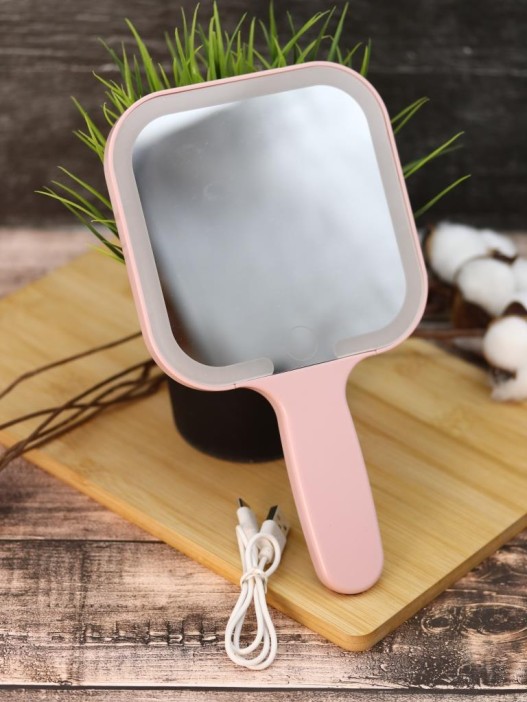 Зеркало GIRLY &quot;Hand square&quot;, pink 