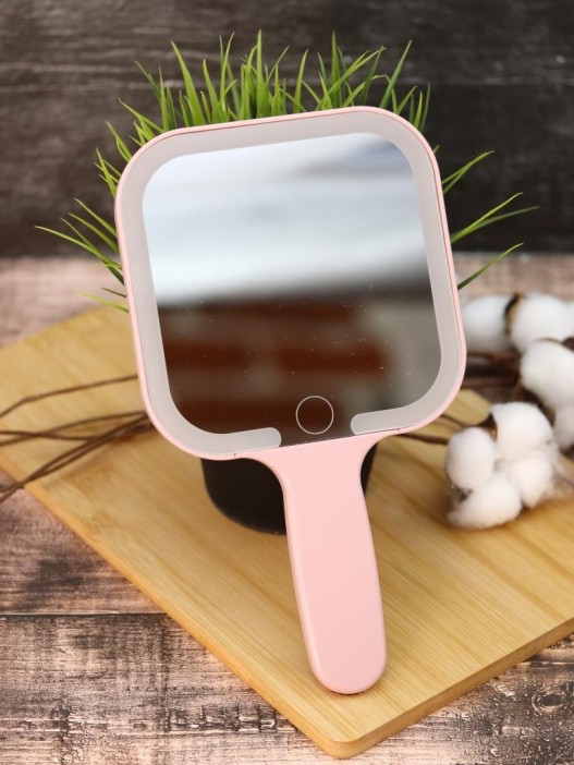 Зеркало GIRLY &quot;Hand square&quot;, pink 