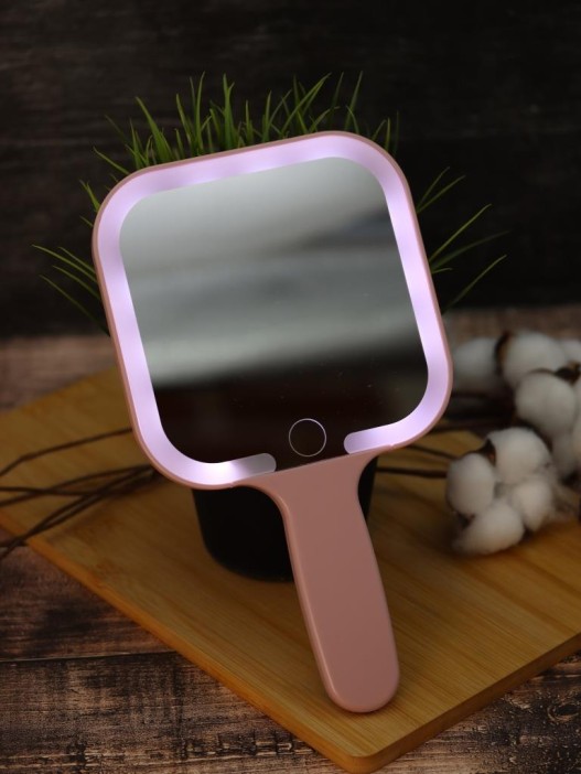 Зеркало GIRLY &quot;Hand square&quot;, pink 