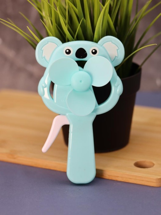 Портативный механический ручной вентилятор «Koala» (14,5х7,5х4 см), mix 