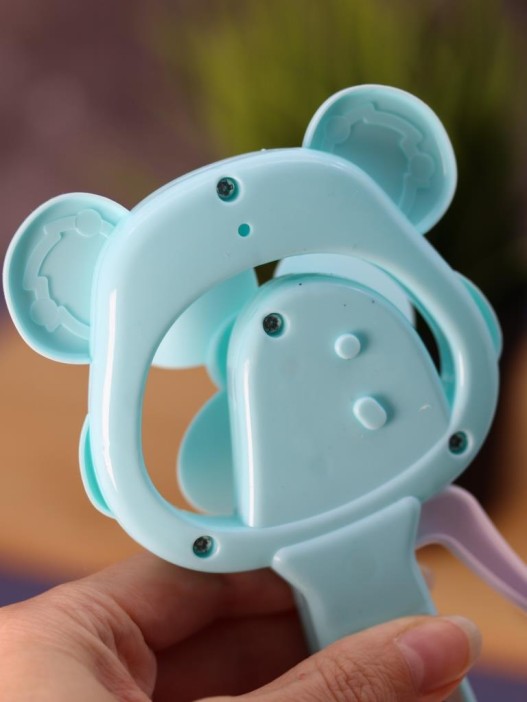 Портативный механический ручной вентилятор «Koala» (14,5х7,5х4 см), mix 