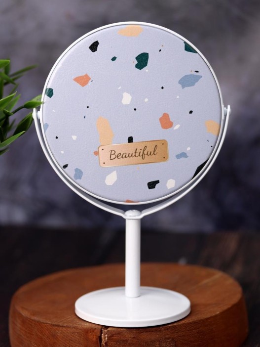 Зеркало настольное на ножке &quot;Beautiful&quot;, blue (18*10,5 см) 