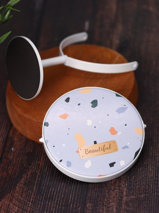 Зеркало настольное на ножке &quot;Beautiful&quot;, blue (18*10,5 см) 