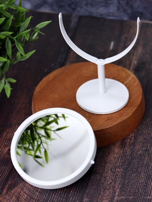 Зеркало настольное на ножке &quot;Beautiful&quot;, blue (18*10,5 см) 