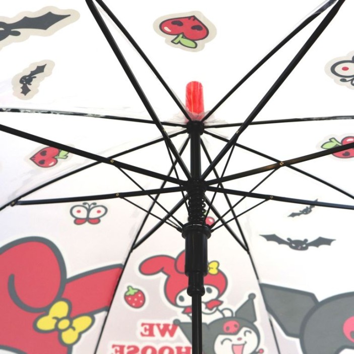 Прозрачный зонт для детей &quot;Куроми и Май Мелоди&quot;, полуавтоматический (L=68 см, D=84 см) 