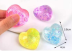 Мялка - антистресс «Сердце», микс, 1 шт. (4*3,8 см) 