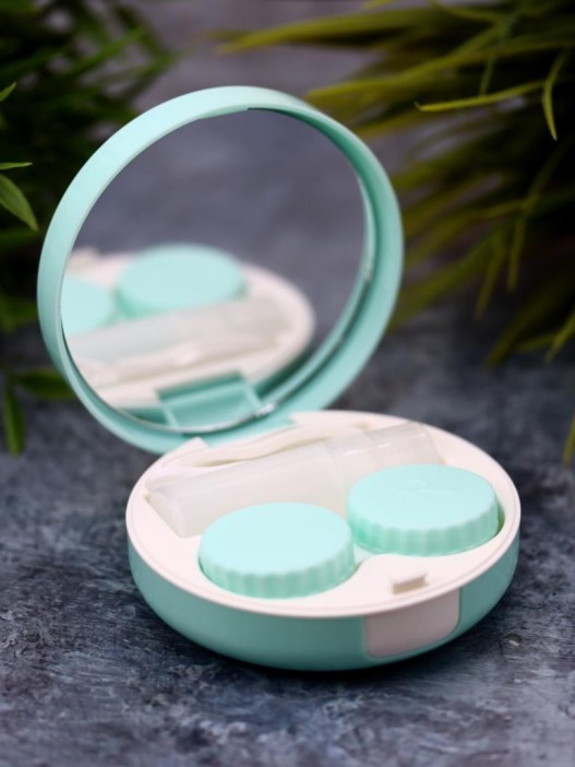 Контейнер для линз «Shine», green 