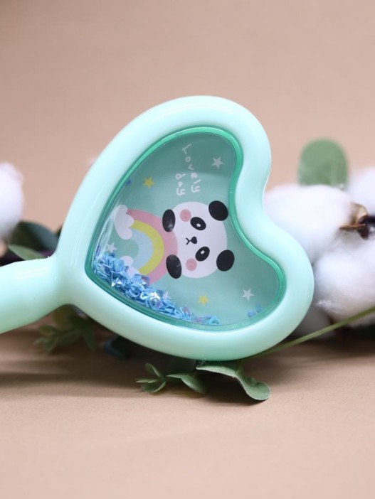 Расческа «Heart panda», blue 