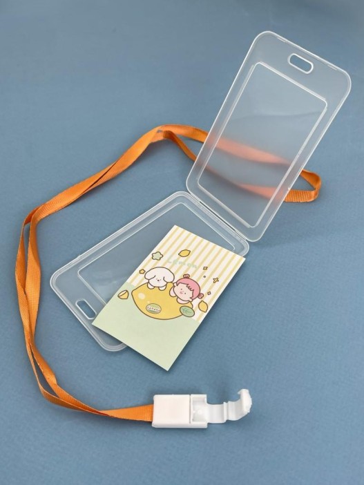 Держатель для карт с шнурком &quot;Lemon fun&quot;, yellow (11.5*7 см) 