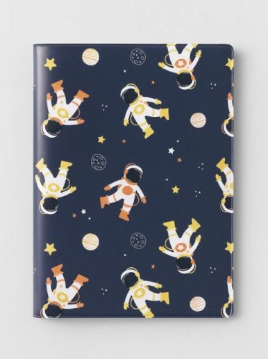 ОБЛОЖКА ДЛЯ ПАСПОРТА Spaceman, плотность 600 мкм