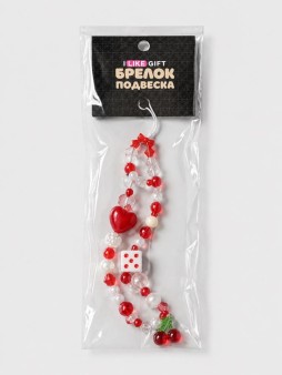 Брелок-подвеска для телефона iLikeGift "Вишенка", 12 х 8 см