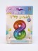Шар фольгированный &quot;Multicolour numbers&quot; цифра 8, (80 см) 