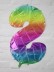 Шар фольгированный &quot;Multicolour numbers&quot; цифра 8, (80 см) 