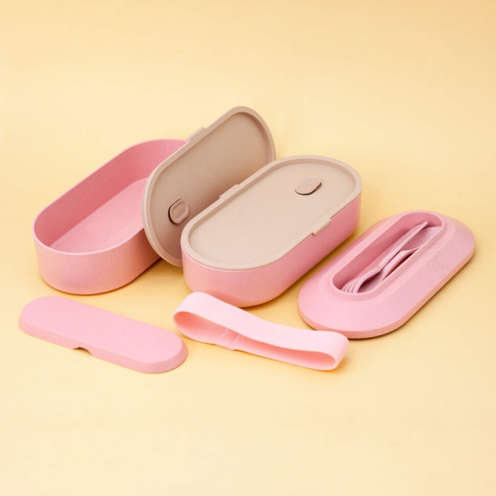 Ланчбокс "Plain", pink 